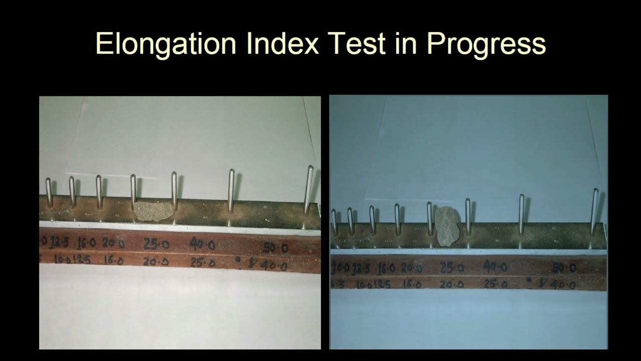 Flakiness and Elongation Index || Shape Test || Aggregate Test ||