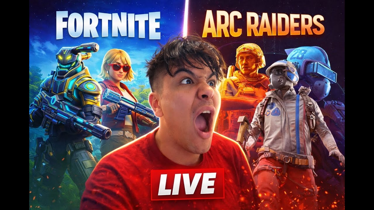 PRO Gameplay Only 🔥 Fortnite & ARC Raiders Live