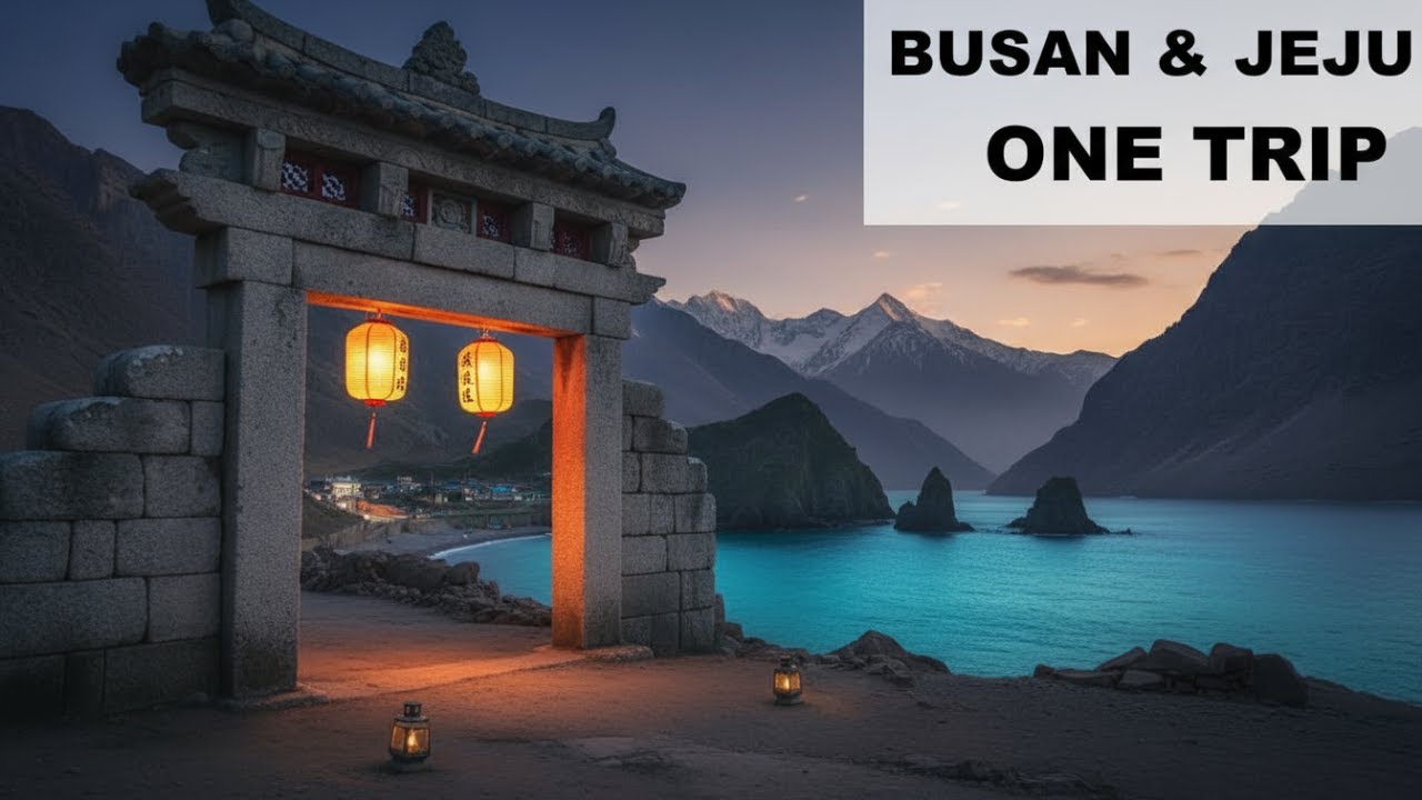 Откройте для себя лучшее в Пусане и Чеджудо за одну поездку!