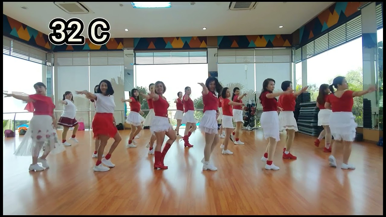 My Sweet Caroline ~ Line Dance// Choreo Heru Tian & Vera Chan// Beginner