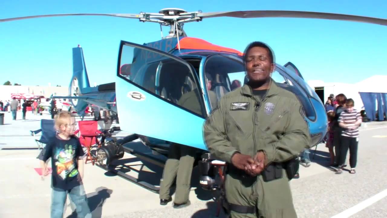Police Chase/Observation Helicopter At AOPA Summit 2010, Long Beach
