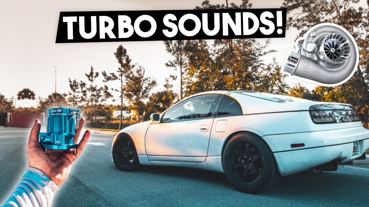 TT 300ZX ADD W1 Blow Off Valve Install + UNBELIEVABLE TURBO Noises!