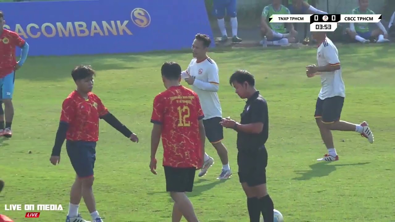 🔴TÂM ĐIỂM: TNXP TPHCM 🆚 CBCC TPHCM