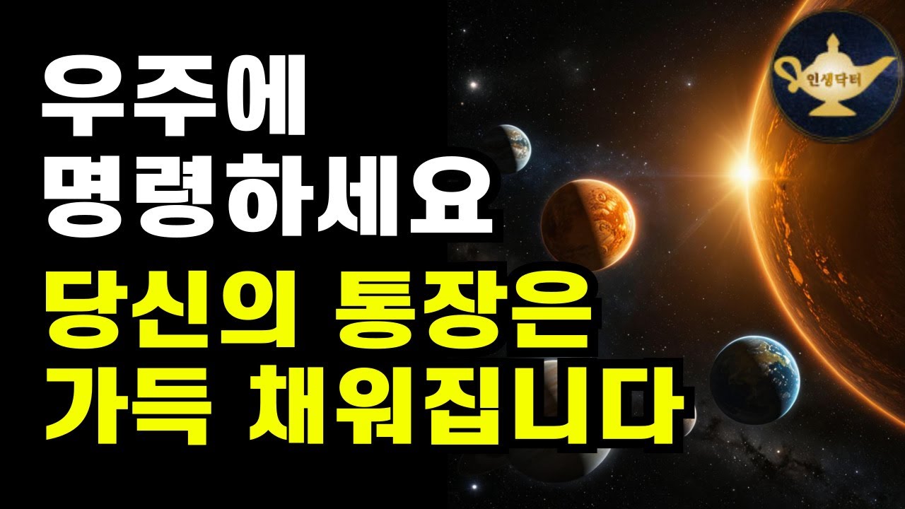 우주로부터 수많은 돈을 받는 비결 모음집🌙 자면서 듣는 오디오북💌중간광고 없음