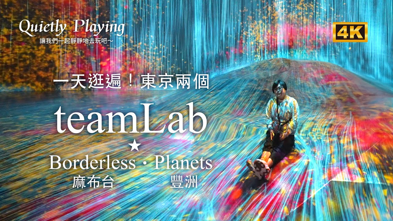 一次逛遍！東京 兩大數位美術館 teamLab Borderless  麻布台 ＆ teamLab Planets 豐洲