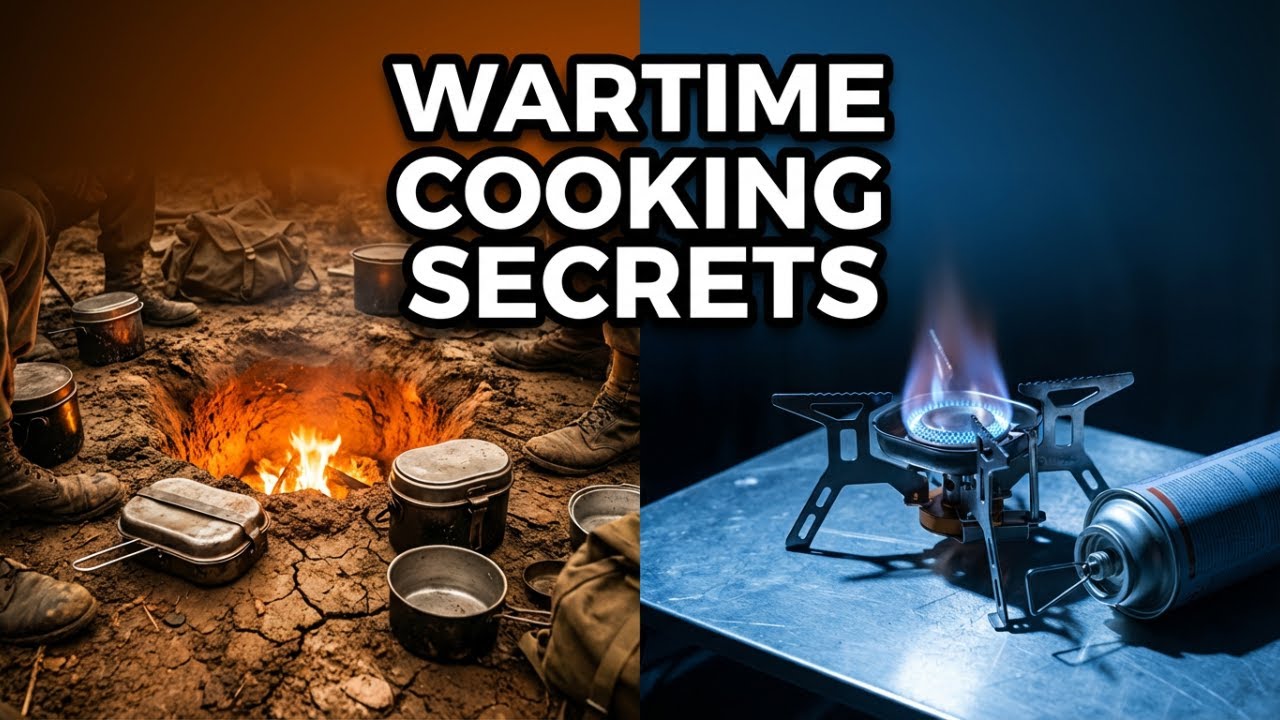 WWII Field Kitchen Arrangement Beats Modern Camp Stoves Hands Down