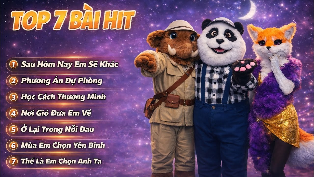 TOP 7 Bài HIT Ca Sĩ Giấu Mặt - Nơi Gió Đưa Em Về | Tổng Hợp Nhạc Ca Sĩ Mặt Nạ 2026 Hot Tiktok
