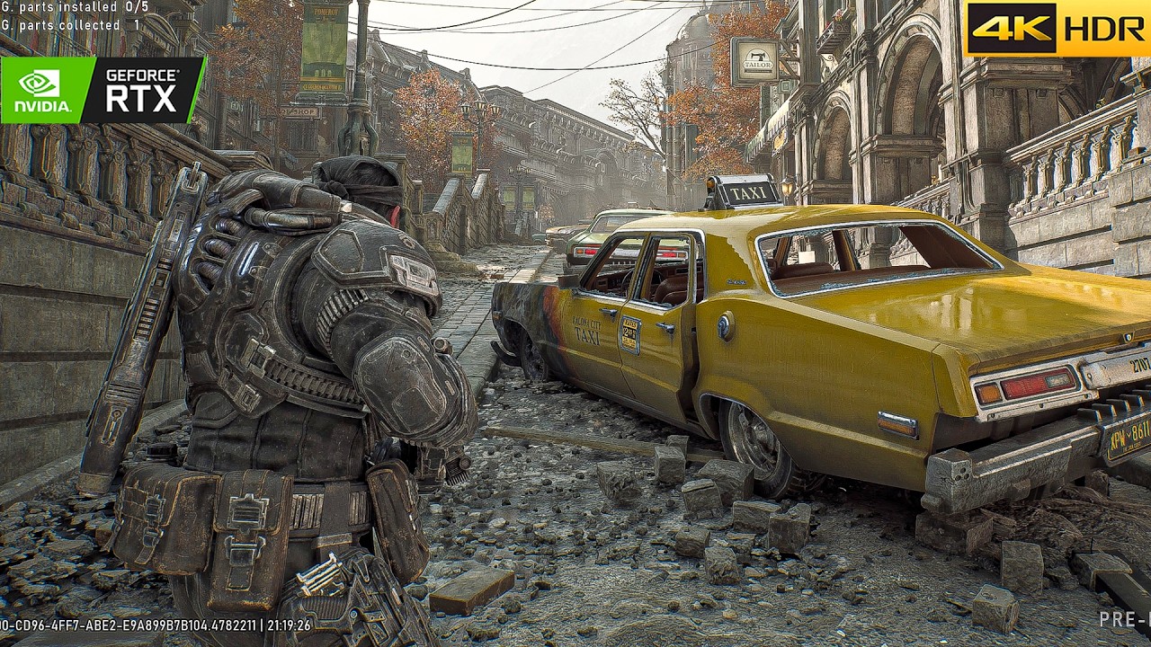 Gears of War: E-Day | Horde Siege Mode Gameplay [RTX 5090 4K HDR] Ray-Tracing Ultra Graphics