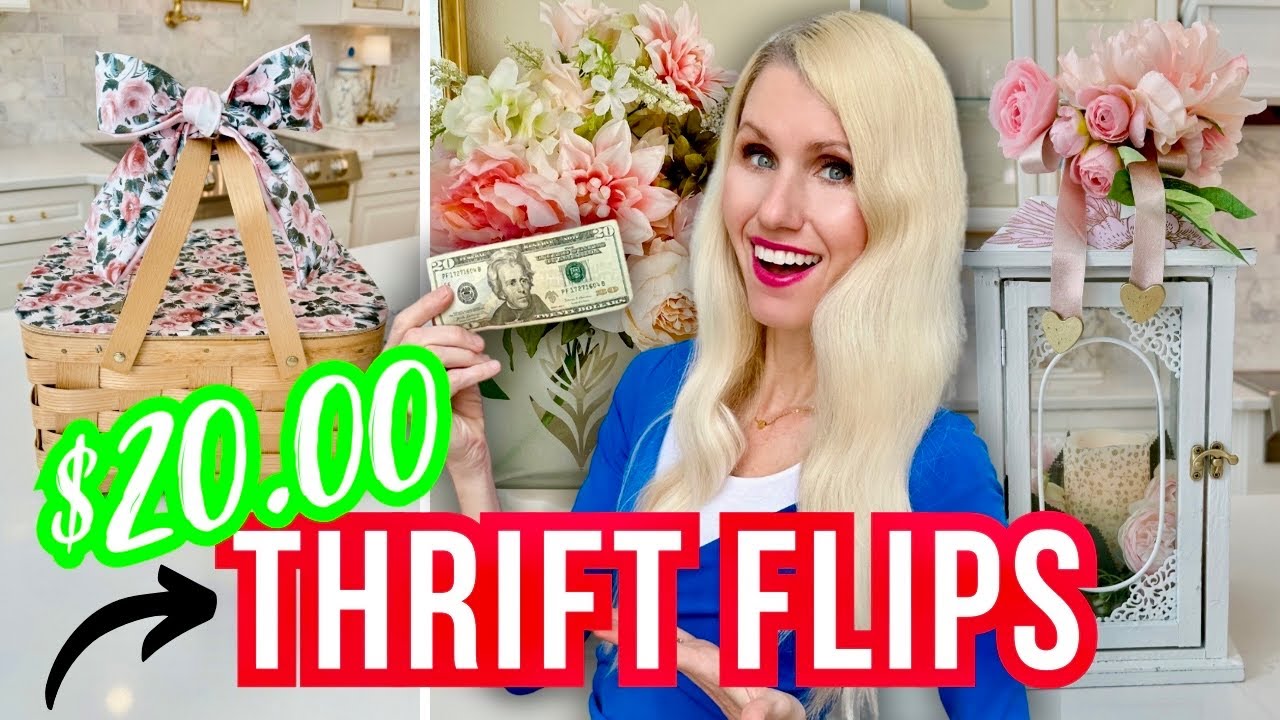 CAN MY $20 *THRIFT HAUL* Be FLIPPED Into HIGH END HOME DECOR?
