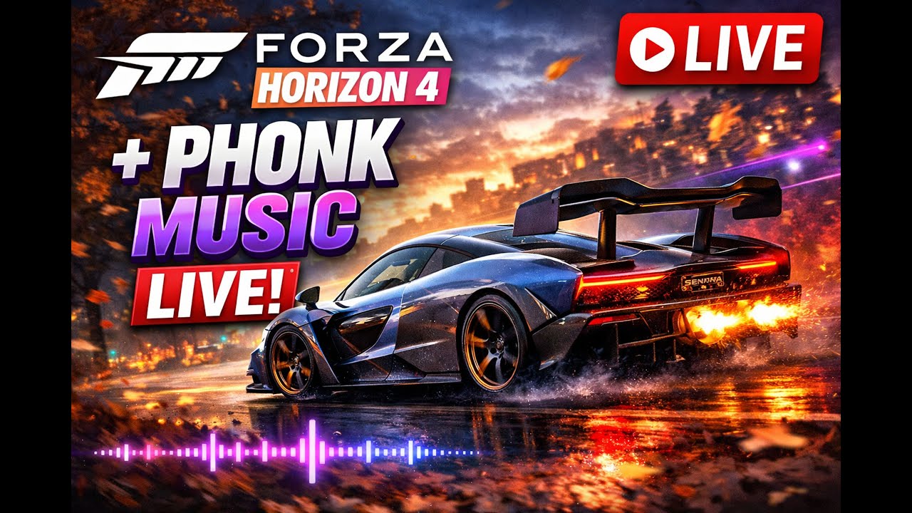 streaming Forza Horizon 4 🌙⚡ | PHONK VIBES ONLY