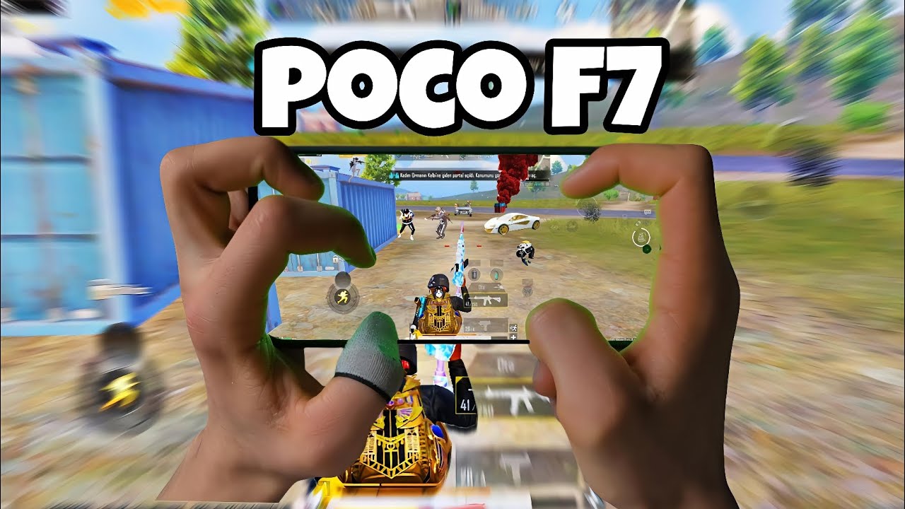 POCO F7 120 FPS? PUBG TEST!  SENSİVİTY AND CONTROL🤯🔥