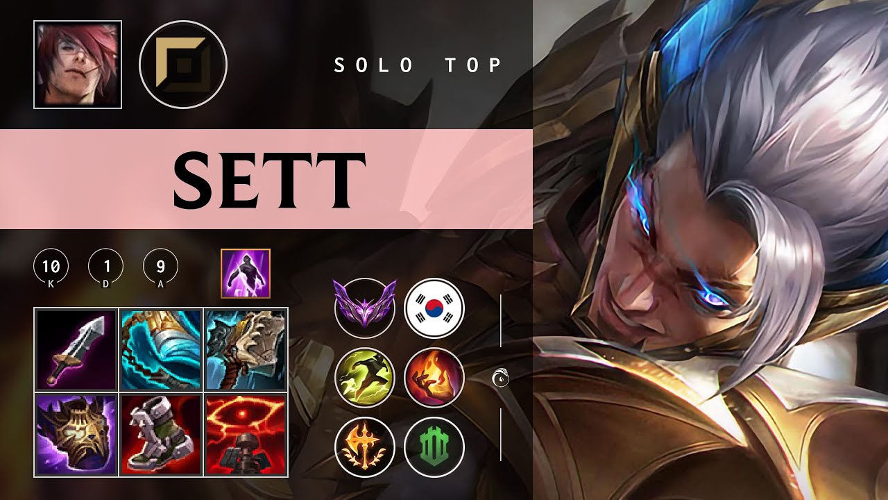 Sett Top vs Jayce - KR Master Patch 26.01