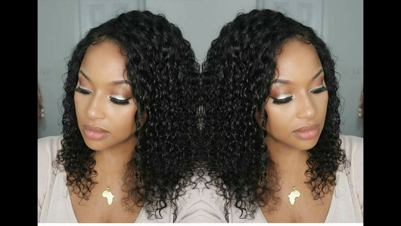 Get into this gorgeous curly 360 lace front wig! Also, wth is going on with America, chile?