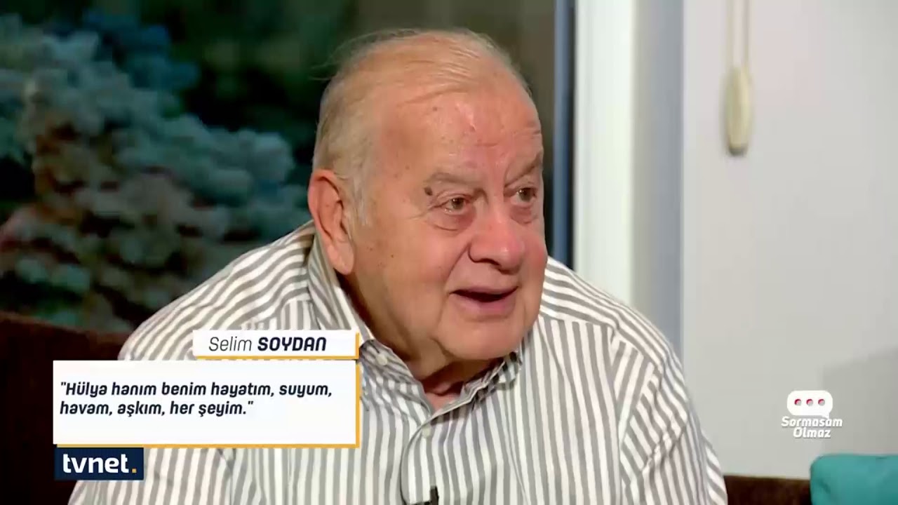 Selim Soydan: H&uuml;lya Hanım benim hayatım, suyum, havam, aşkım, her şeyim...