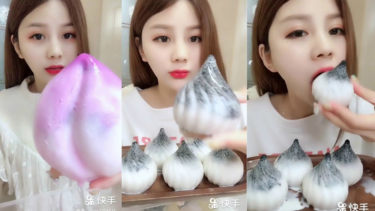 Sütlü Buz Yemek Videoları - #138 ASMR (Frozen Milk Eating)