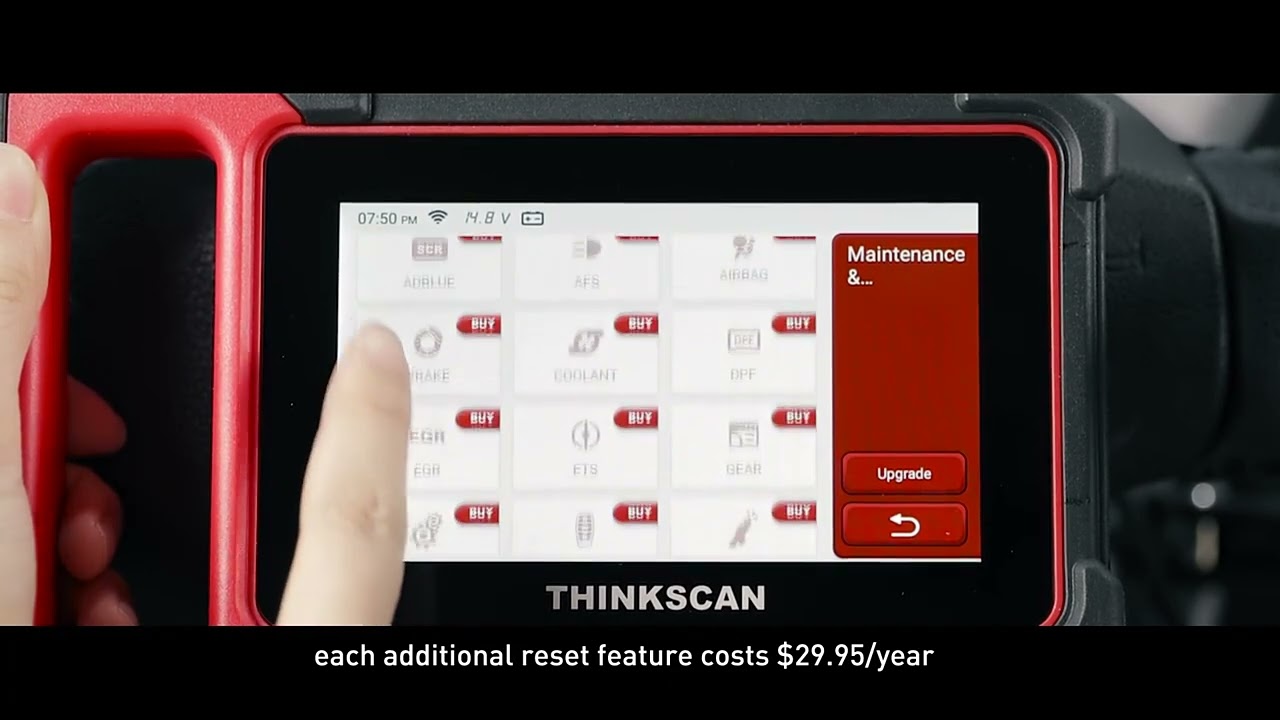THINKCAR Thinkscan plus s7 obd2 scanner use in all brands