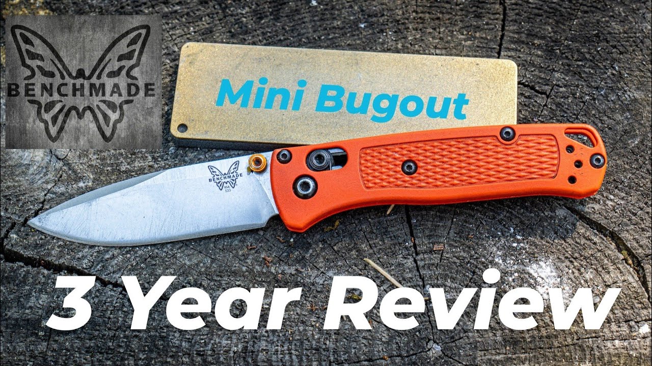 Обзор Benchmade Mini Bugout + советы по заточке | Протестированный лёгкий нож для повседневного н...