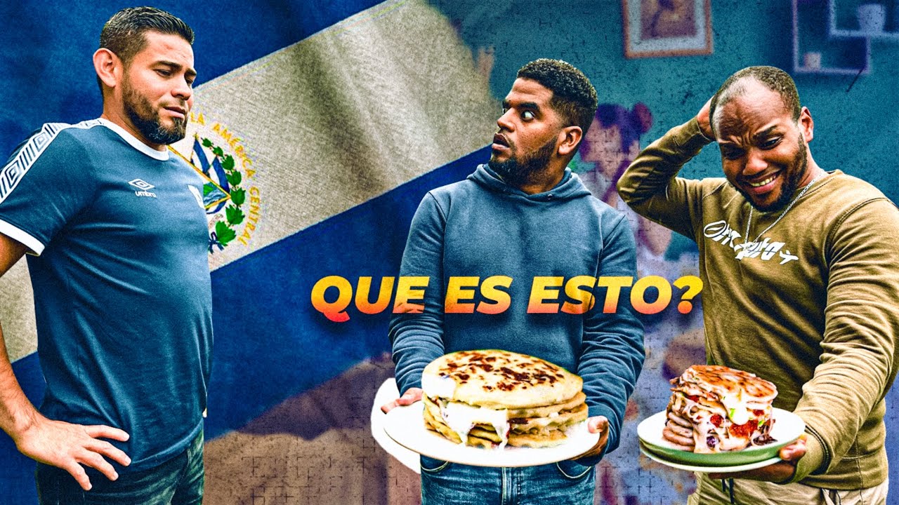 Asi REACCIONAN los DOMINICANOS al probar las PUPUSAS SALVADOREÑAS por PRIMERA VEZ - ft @Otra Ruta
