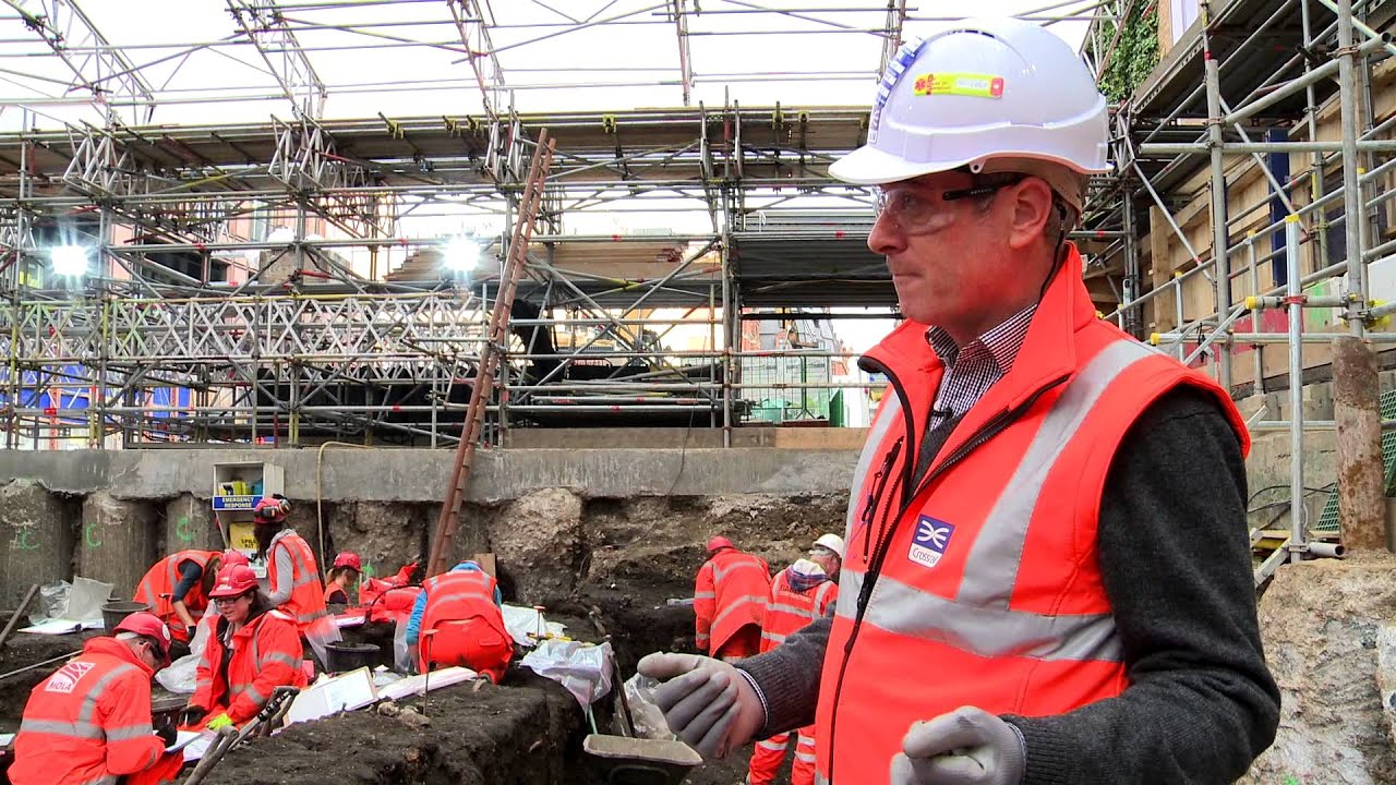 Crossrail archaeology: Bedlam dig begins at Liverpool Street station