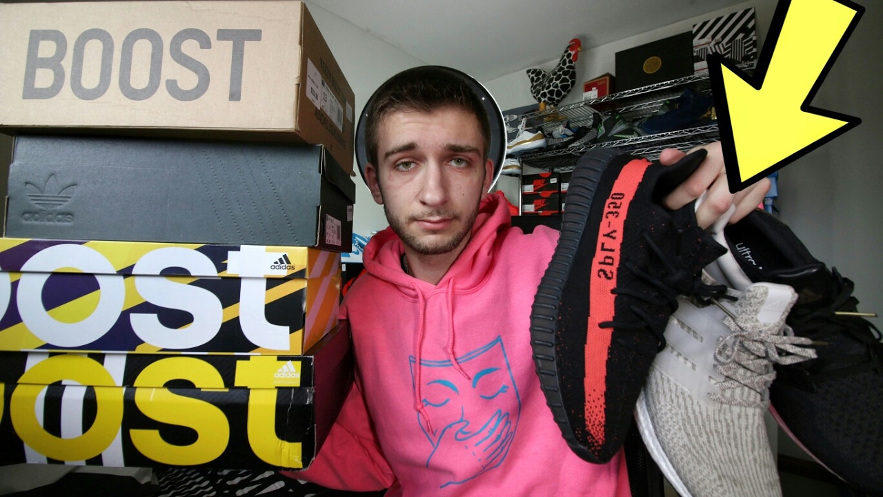 MY ADIDAS BOOST COLLECTION! 🔥( $$$ LIMITED SNEAKERS)