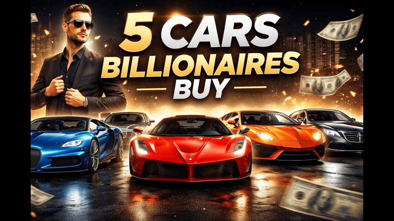 5 Cars Billionaires Buy to Show Off Wealth