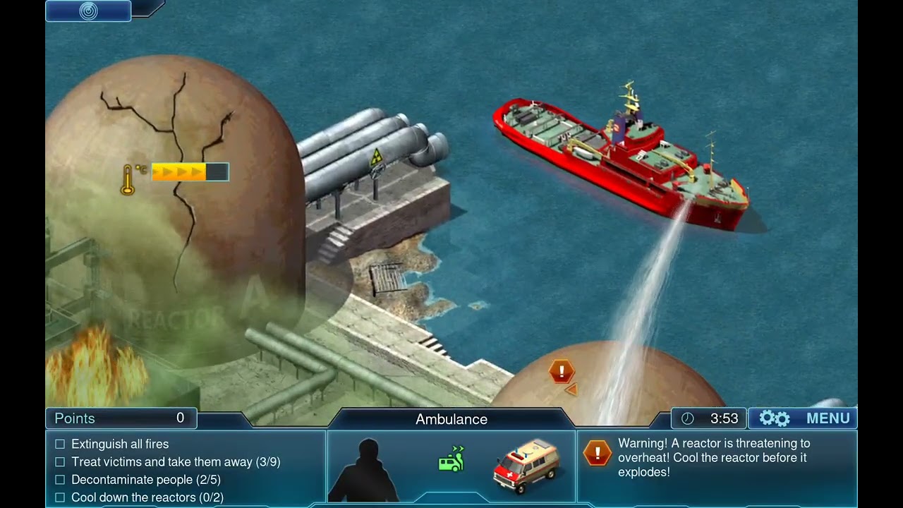 Emergency Mobile - Overheated nuclear reactor! #emergency