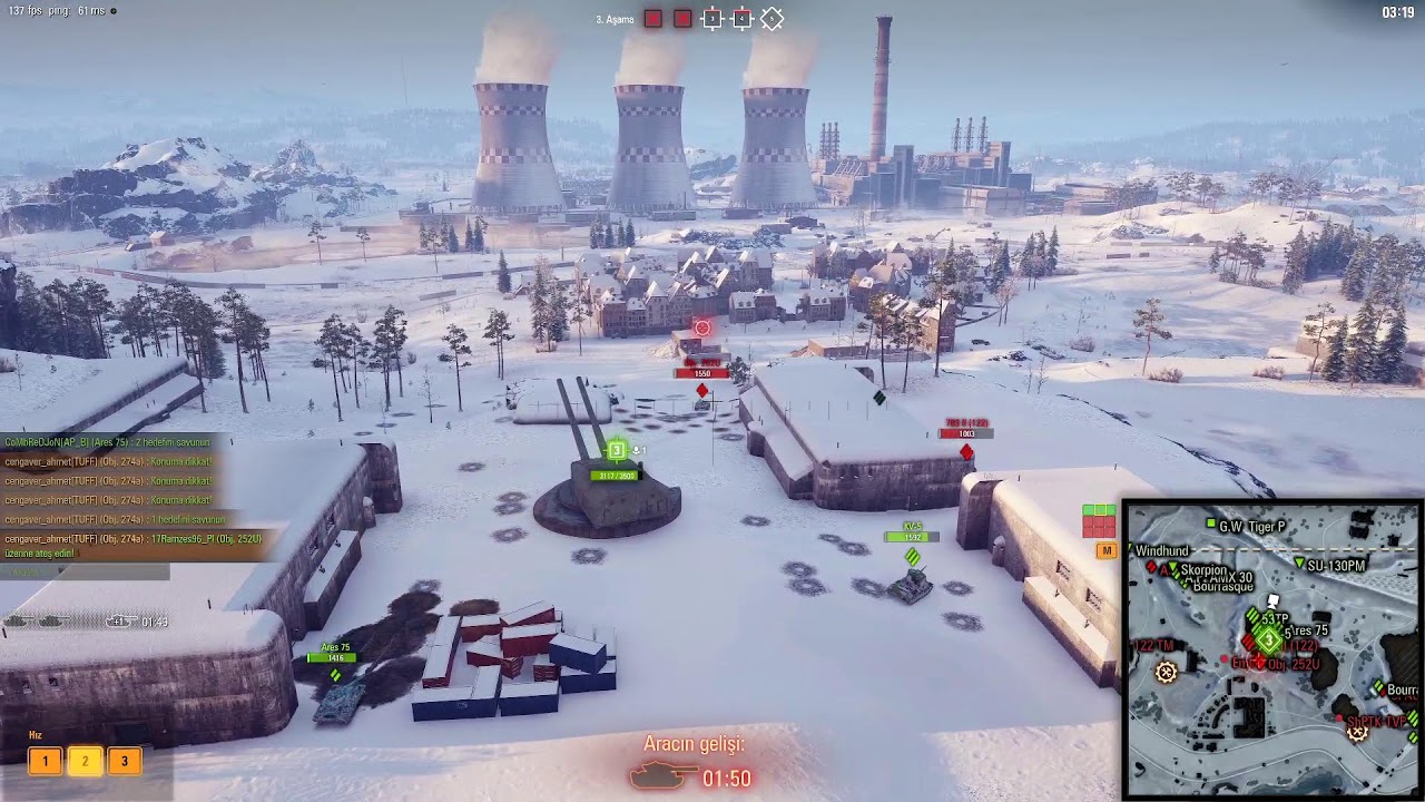 World Of Tanks hafif tankı yarış arabası sananlar😅