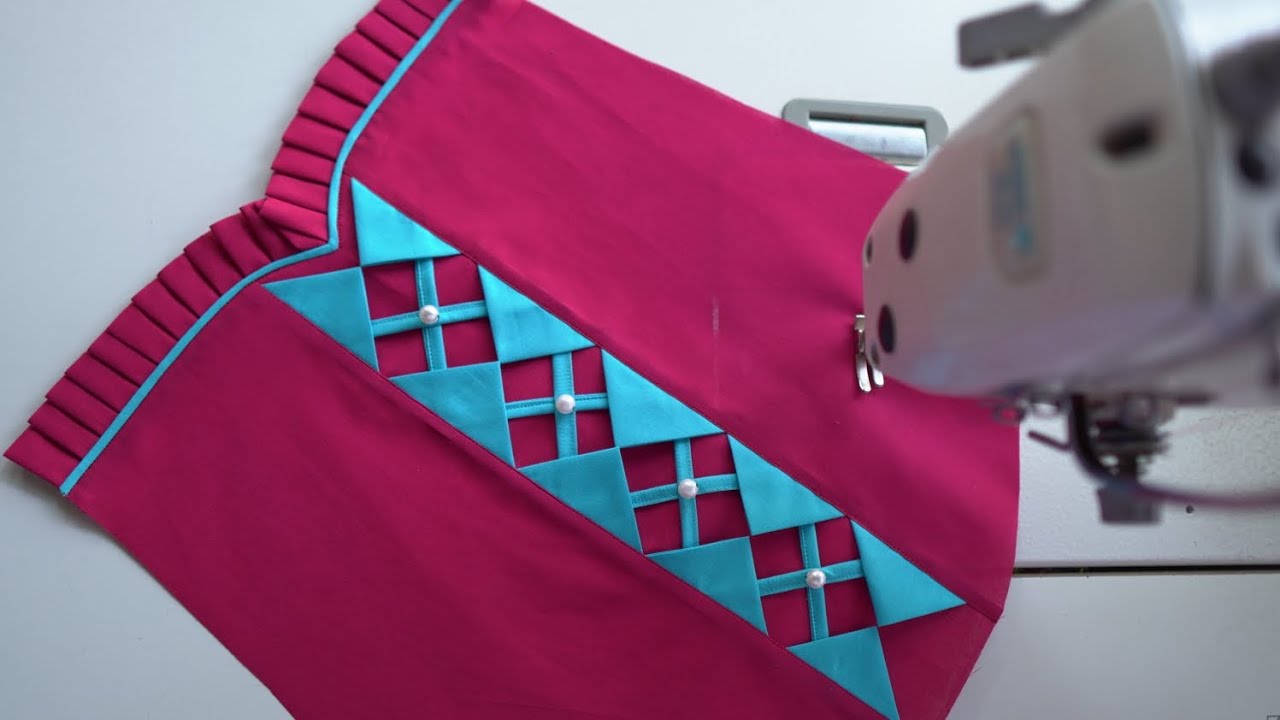 Beautiful sleeves design cutting and stiching | selai tutorial