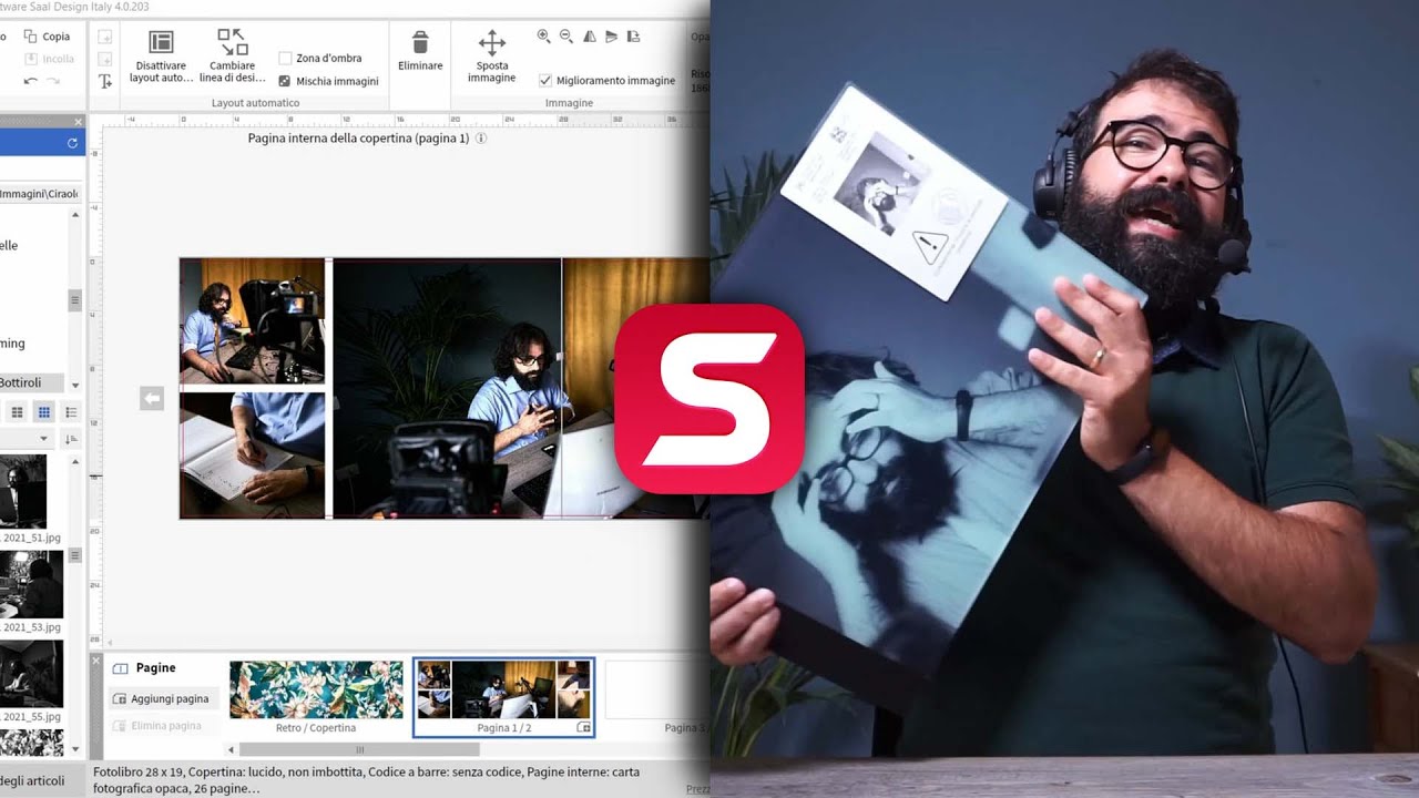 Come creare un fotolibro facilmente, con Saal Digital