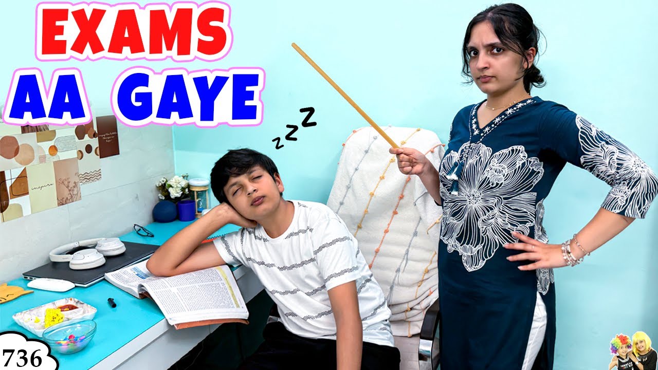 EXAMS AAGAYE | Pihu ke Study Hacks & Tricks | Aayu and Pihu Show
