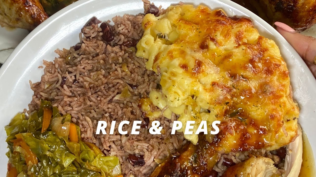 Watch Me Make My RICE & PEAS: SUNDAY DINNER EDITION