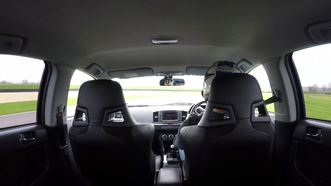 Mitsubishi Evo X FQ360 at Goodwood Motor Circuit 2018