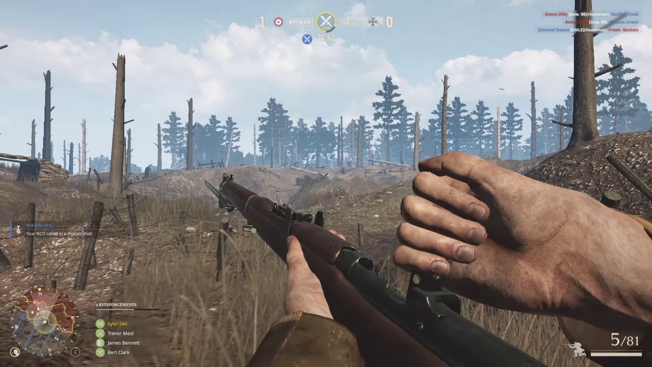 Verdun - Battle of The Somme - 16v16 Bots