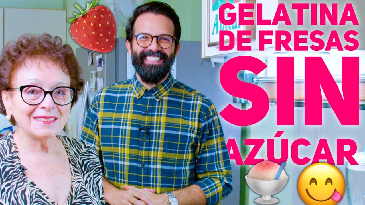 Receta Gelatina De Fresas con Doña Irma