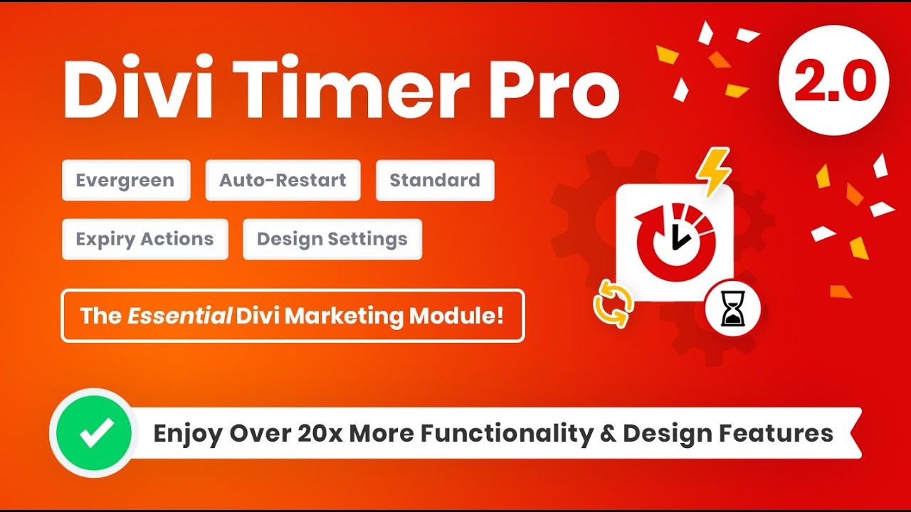Divi Timer Pro Plugin Feature Update 2.0