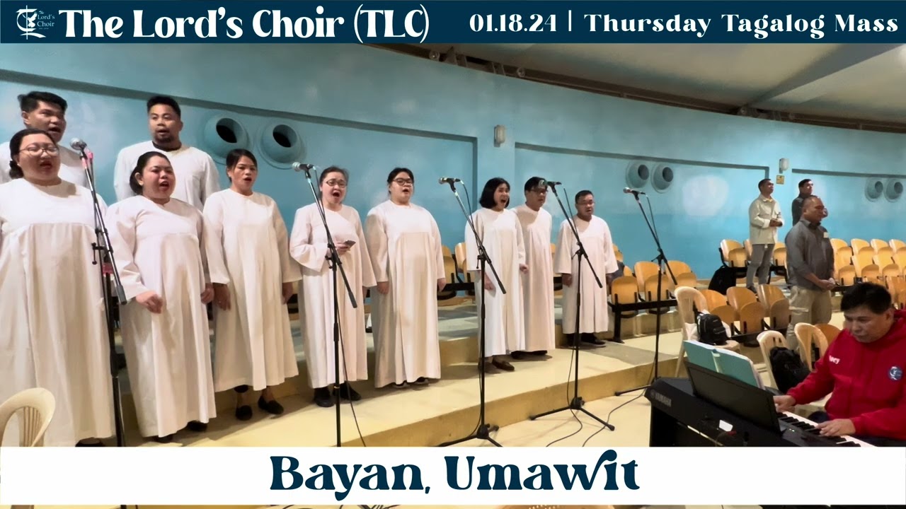Bayan, Umawit | 01.18.24 | Thursday Mass | TLC Doha