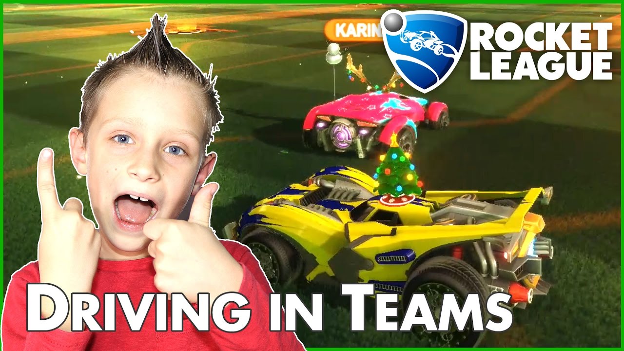 Driving in Teams with Karina / Rocket League