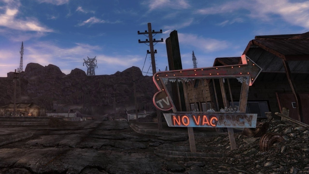 Fallout Ambience | 2 hours of Iconic Fallout: New Vegas Locations for Sleep, Fun and Profit