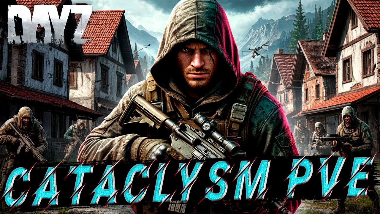 DAYZ | ПРОМО | СЕРВЕР С КВЕСТАМИ, ДАНЖАМИ И ОПАСНЫМИ МУТАНТАМИ CATACLYSM PVE #dayzpve #dayz #дейз