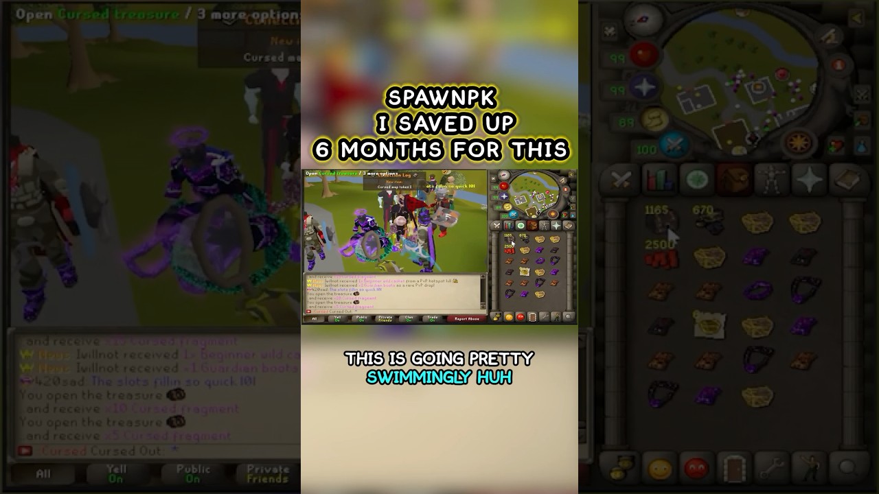 I SAVED UP 6 MONTHS OF CASKETS FOR THIS?! #gaming #SpawnPK #rsps #osrs #runescape #osrs #spk #gamble