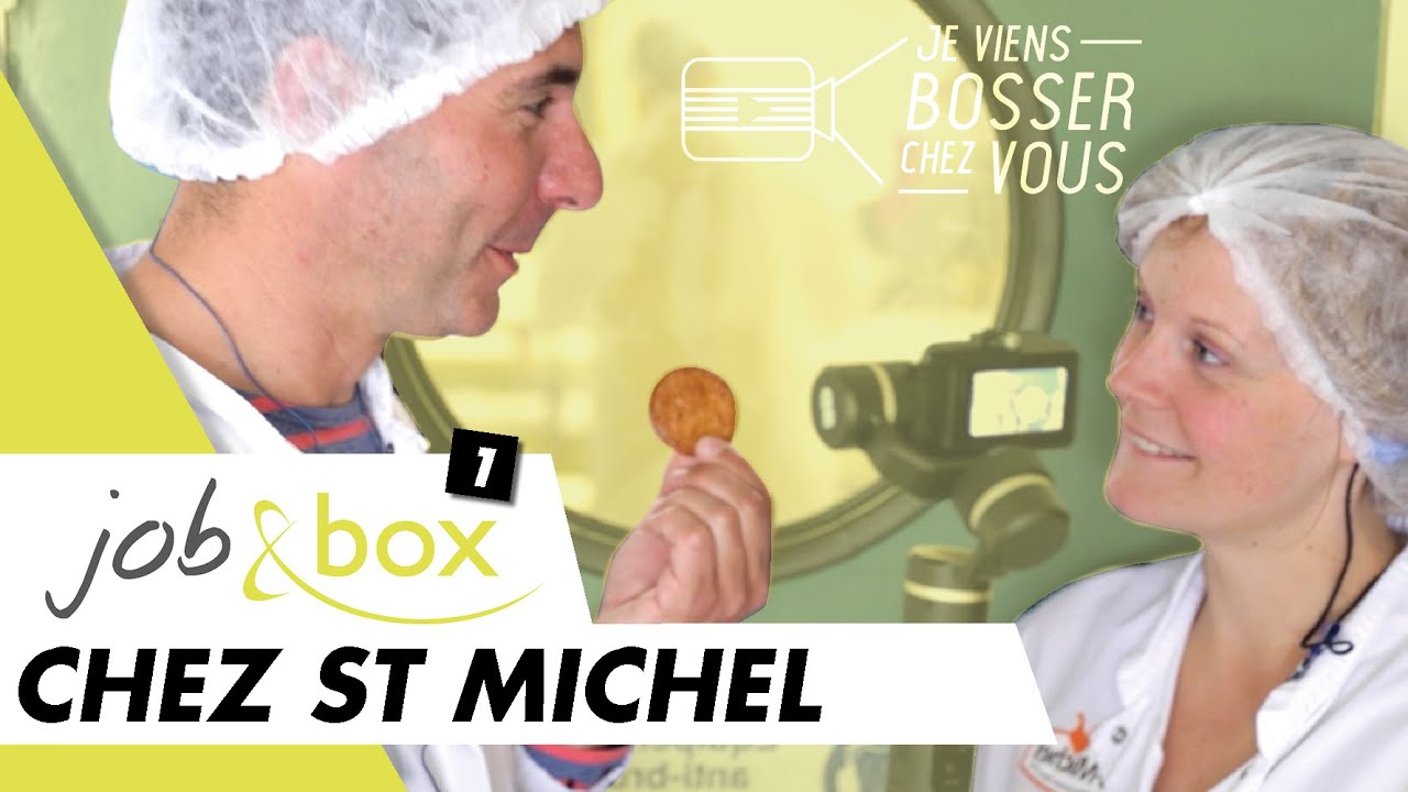 Moi gourmand conducteur de ligne chez Galettes St Michel pour Job&Box