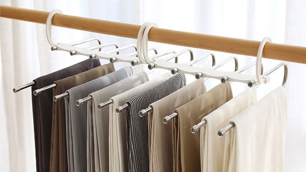 Pants Hangers Space Saving Unbox and Review - Does it Work？