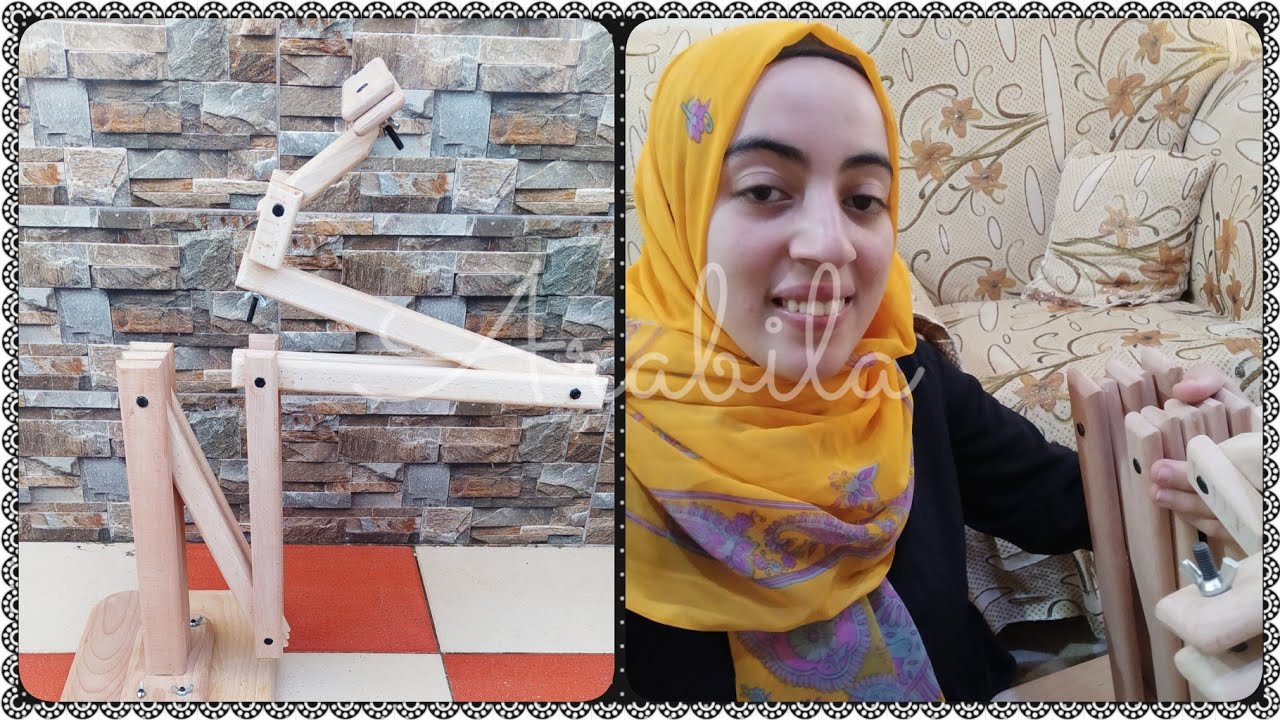 ريڤيو و معلومات عن حامل طارة أرابيلا 🧵 | Embroidery Wooden Stand #review  #ريڤيو #embroidery