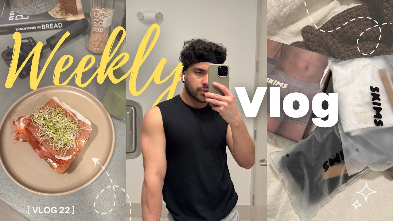 UNBOXING SKIMS📦| ROBO ONLINE👨🏻‍💻| CENA DELICIOSA🍽️ | SKINCARE🧴| ROUTINE 🔄| VLOG 22