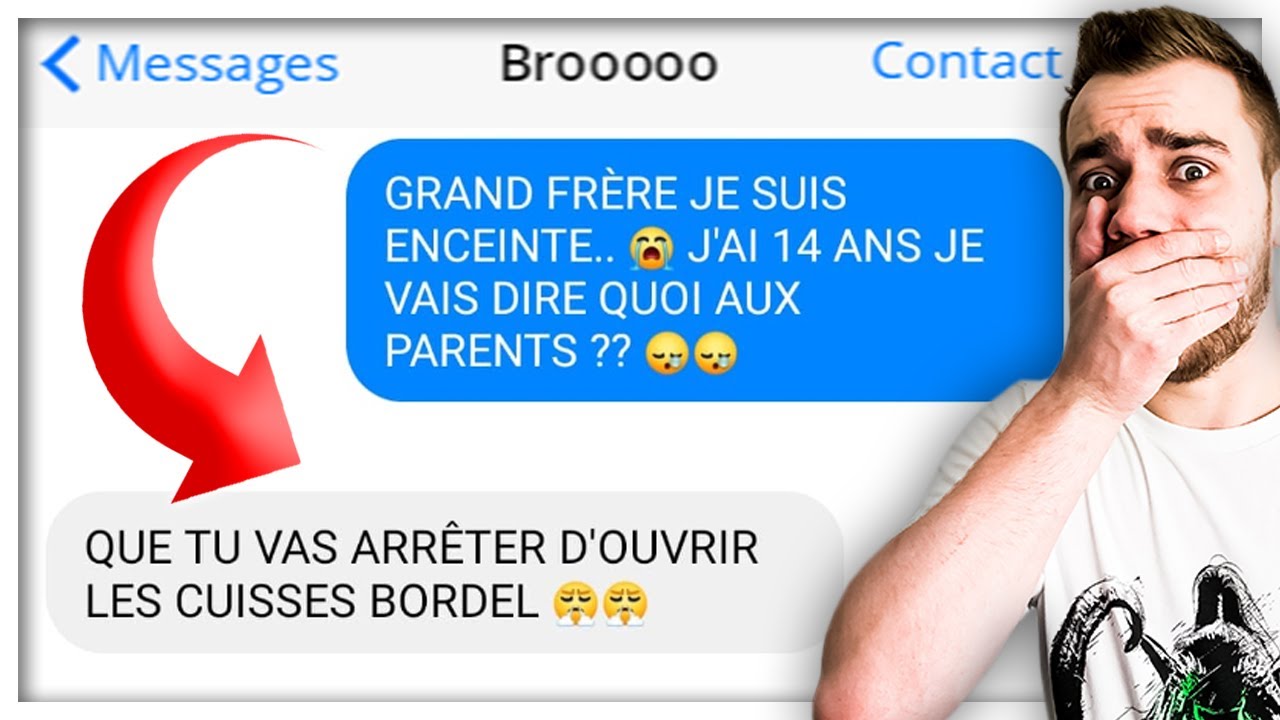 LES PIRES SMS ENTRE FRÈRE ET SŒUR !