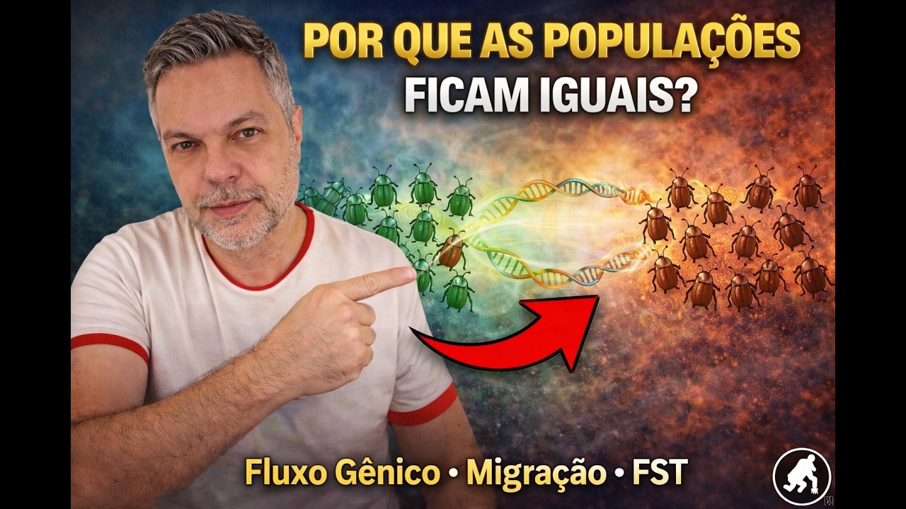 Fluxo Gênico – A Força Invisível que Conecta Populações