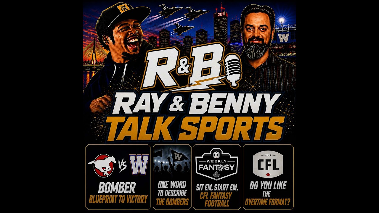 Winnipeg Blue Bombers Canadian CFL Football Sports Podcast Youtube Calgary Stampeders
