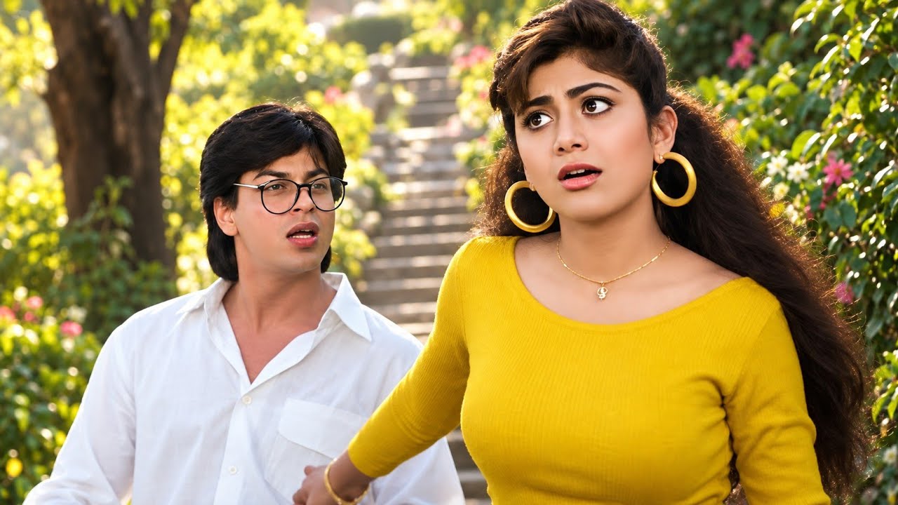 Kitaben Bahut Si - 4K video Baazigar Shahrukh Khan, Shilpa Shetty 90s Hits Songs