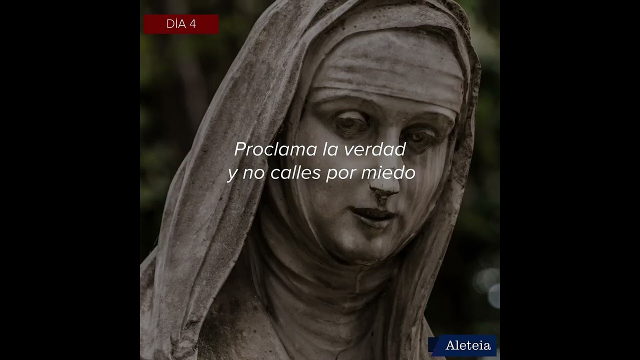 Novena a Santa Catalina de Siena - día 4