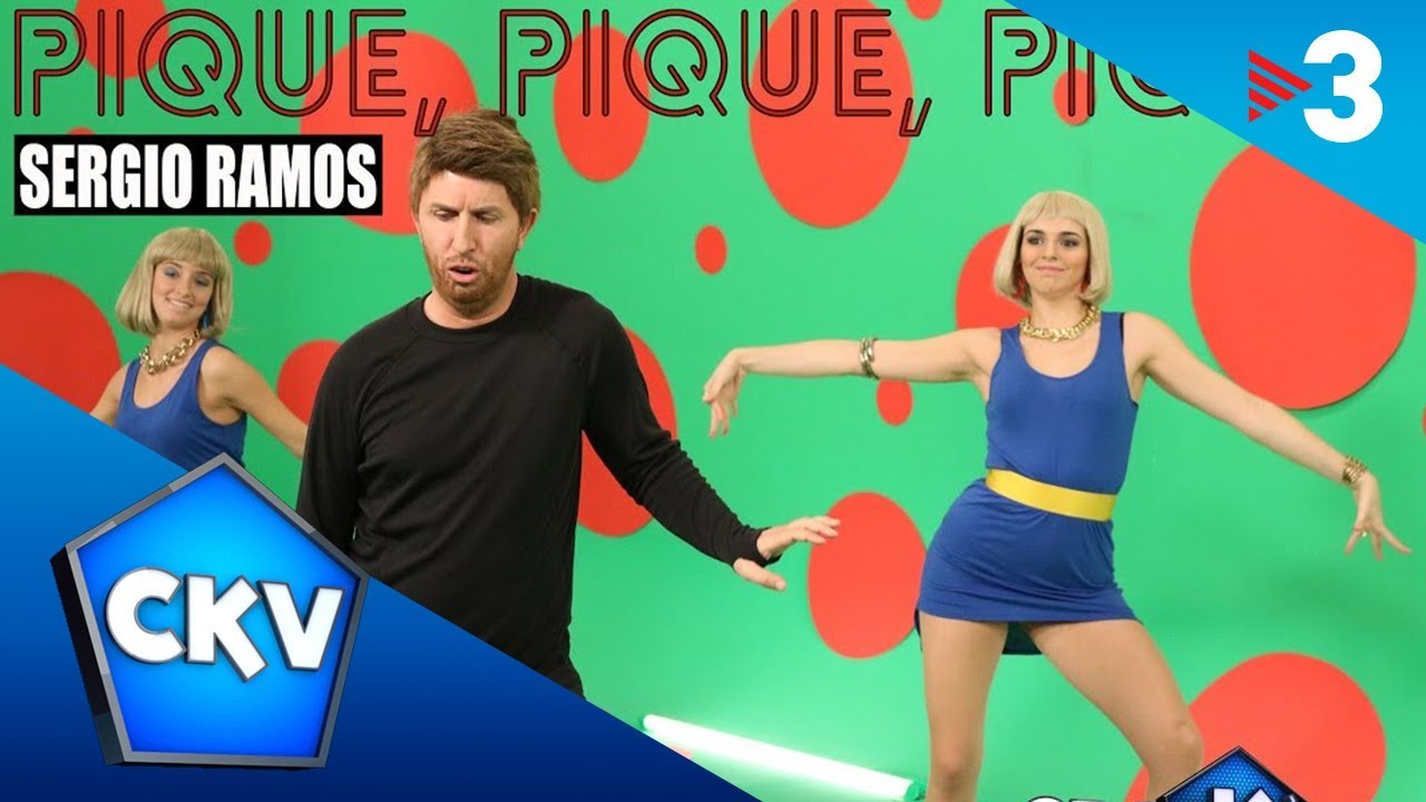 Ramos canta el Piky, Piky, Piqué